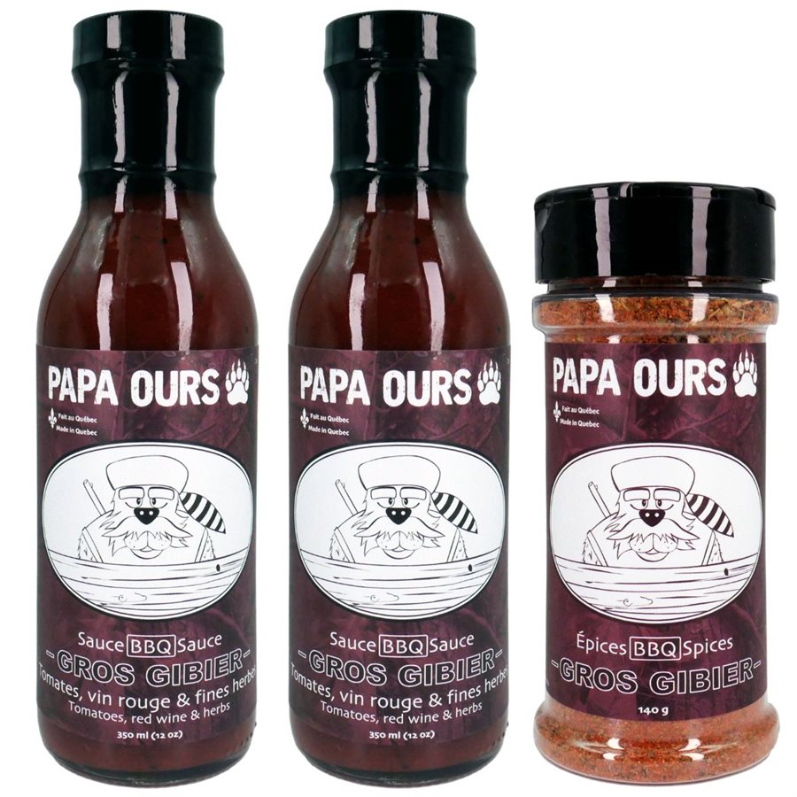 Sauces piquantes et barbecues, Aliments Papa Ours