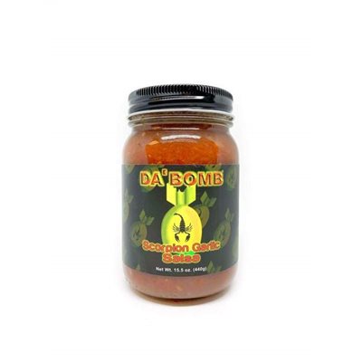 Scorpion Garlic Salsa | DaBomb 15.5oz
