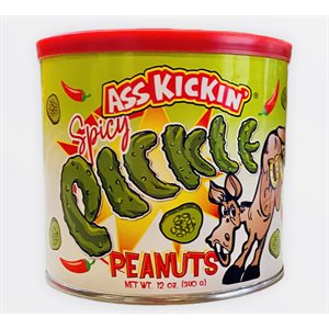 Spicy Pickle Peanuts - Ass Kickin 340g