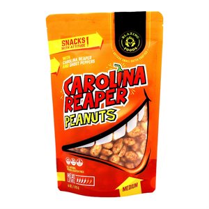 Carolina Reaper Peanuts Medium | Blazing Foods