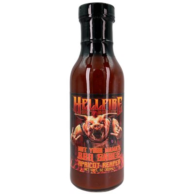 Apricot Reaper bbq Sauce | Hellfire Apricot Reaper bbq Sauce | Hellfire