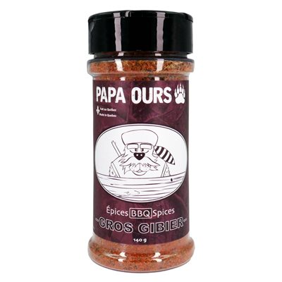 Épices Gros Gibier | Papa Ours Épices Gros Gibier | Papa Ours
