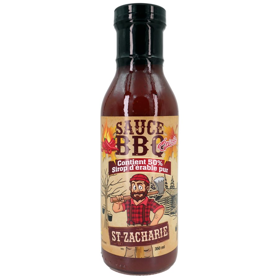 Sauces BBQ Épicée à l'érable StZacharie
